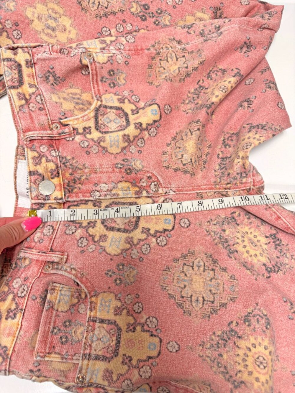 Dear John Mid Rise Micah Jeans | Tibetan Tapestry - Picture 13 of 15